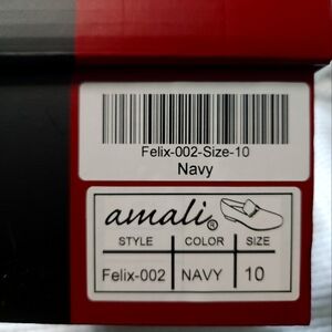 Amali Navy Loafers Size 10